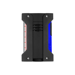 S.T. Dupont Fluo Black and Blue Defi Xtreme Torch Flame Lighter