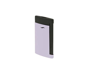 S.T. Dupont Slim 7 Matte Black and Purple Flat Flame Lighter