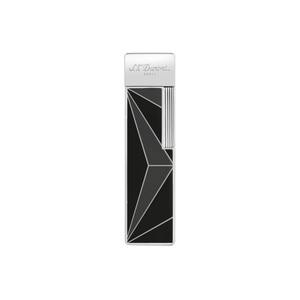 S. T. Dupont Fire X Black and Chrome Twiggy Lighter