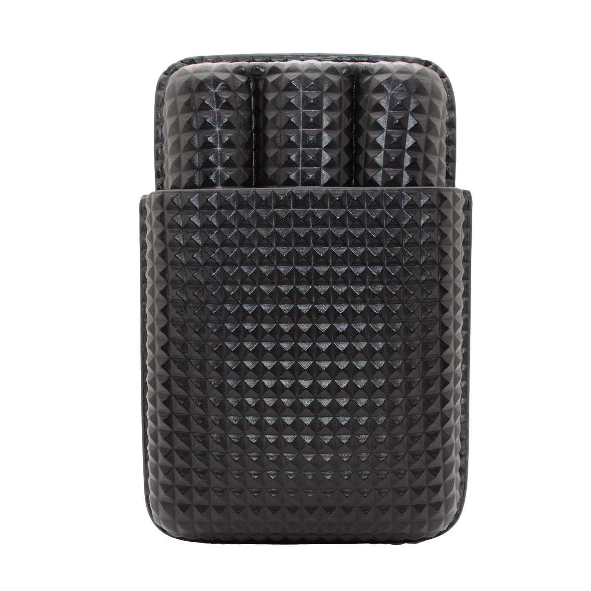 Visol Marvel Diamond Pattern 3 Finger Leather Cigar Case with Cutter –  Lighters Direct