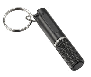Visol Baton Cigar Punch with Keyring - Black