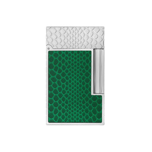S. T. Dupont Ligne 2 Snake Skin Green Lighter