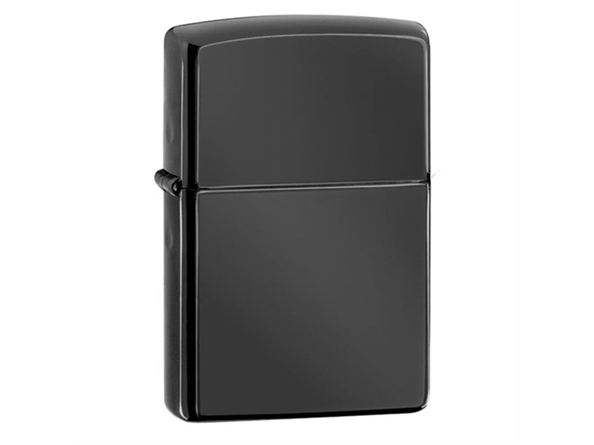 Zippo Black Ebony Windproof Lighter Lighters Direct