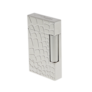 S.T. Dupont Ligne 2 Croco Dandy Palladium Lighter