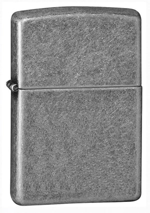 Zippo Antique Silver Plate Lighter