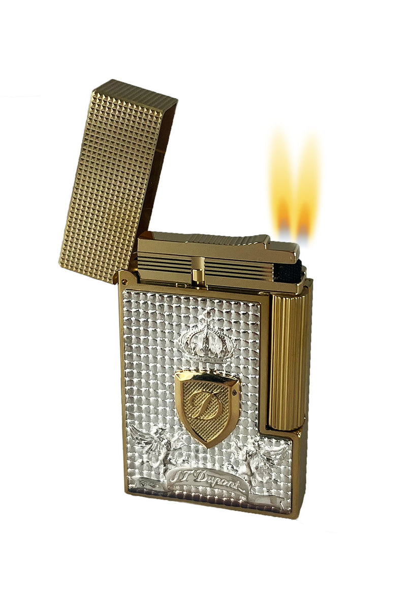 S.T. Dupont Ligne 2 Cling Blazon Flint Lighter Lighters Direct