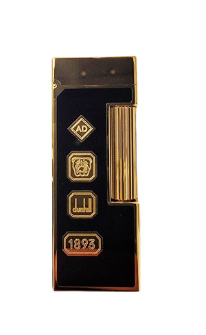 Dunhill Rollagas Black Laquer Hallmark Cigar Lighter