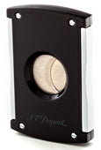 S.T. Dupont Black Lacquer & Chrome Cigar Cutter