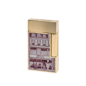 S.T. Dupont Ligne 2 Hotel Particulier Flint Lighter - Yellow Gold
