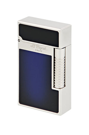 S.T. Dupont Le Grand Cling Blue Sunburst Palladium Lighter