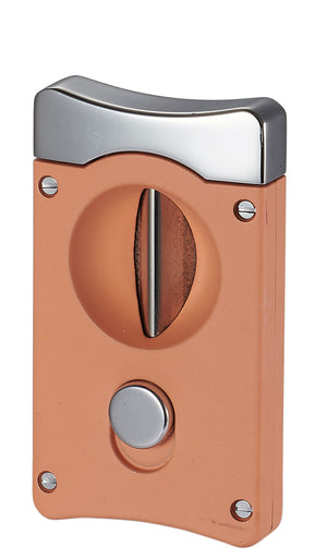 Caseti Wedge V Cigar Cutter - Salmon