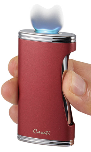 Caseti BigFlat Burgundy Cigar Lighter