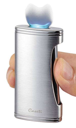 Caseti BigFlat Chrome Cigar Lighter