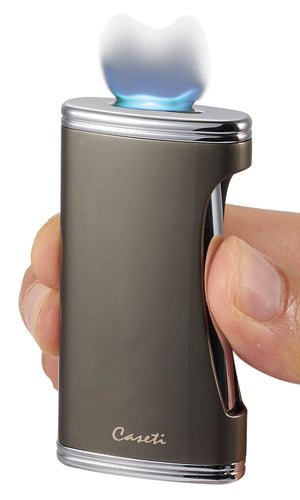 Caseti BigFlat Gunmetal Cigar Lighter