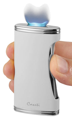 Caseti BigFlat White Cigar Lighter