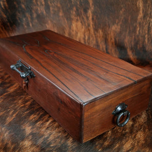 Brizard & Co 26" Hacienda Airflow Black Walnut Humidor - 150/160 count