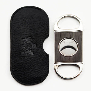 Brizard & Co Double Guillotine Series II Gunmetal Ebony Cigar Cutter