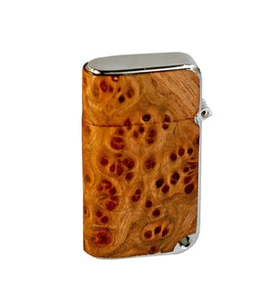 Brizard and Co Nano Series 2 Carpathian Burl Torch Flame Cigar Lighter