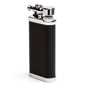 IM Corona Old Boy Black Chromium Pipe Lighter