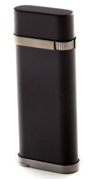 IM Corona Laurel Black Matte & Gun Pipe Lighter