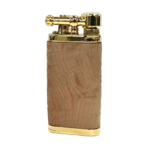 IM Corona Old Boy Natural Sandblasted Briar Pipe Lighter