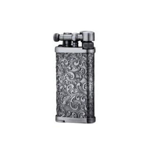 IM Corona Old Boy Arabesque Silver Pipe Lighter