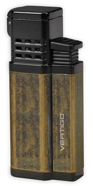 Vertigo Conquistador Quad Torch Lighter - Gold