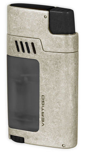 Vertigo Gauntlet Triple Torch Lighter - Silver