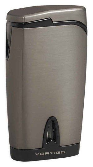 Vertigo Twister Dark Gunmetal Quad Torch Lighter