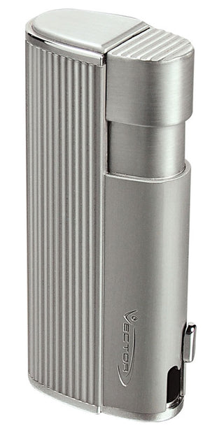 Vector Diablo Chrome Satin Cigar Lighter