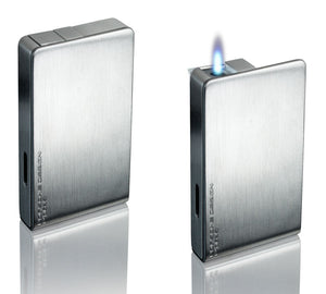 Porsche Design PD9 Chrome Satin Jet Torch Flame Lighter