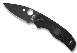 Spyderco Native 5 Matte Black Plainedge 3" Black FRN Pocket Knif
