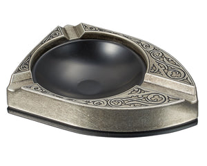 Visol Albion Matte Silver Cigar Ashtray