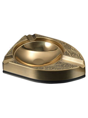 Visol Albion Matte Brass Cigar Ashtray