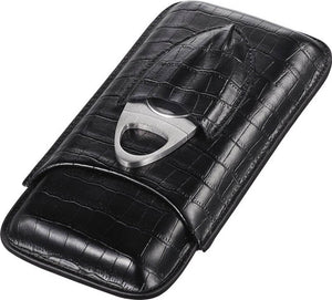 Lincoln Black Leather 3 Finger Case