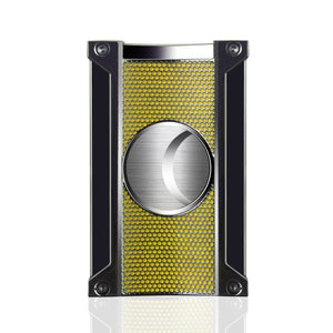 Visol Ridge Cut Yellow Cigar Cutter