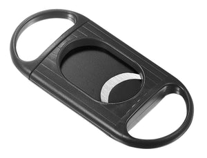 Visol Bravo Single Action Cigar Cutter - Black Blade