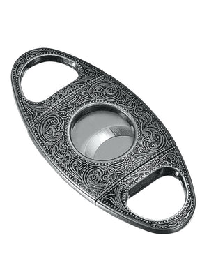 Wild West Antique Silver Cigar Cutter