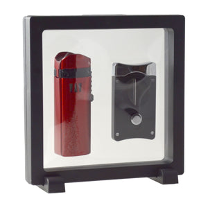 Visol Red Denali & Wedge V Lighter Cutter Gift Set