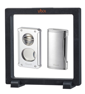 Visol Chrome Trident & BigFlat Floating Gift Set