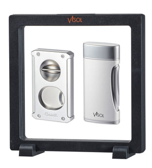 Visol Chrome Trident & DuoMatt Floating Gift Set