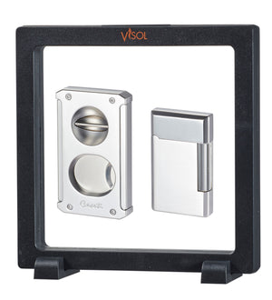 Visol Chrome Trident & Pyxis Floating Gift Set