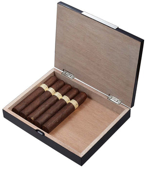 Barclay Black Matte 10 Cigars Travel Humidor