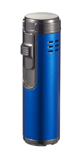 Visol Palisade Quad Flame Cigar Lighter - Blue