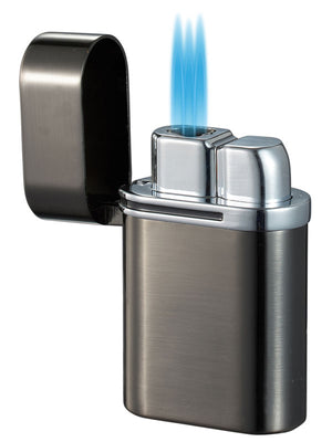 Triflow Triple Torch Cigar Lighter - Gunmetal