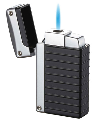 Visol Norfolk Black Matte Single Torch Flame