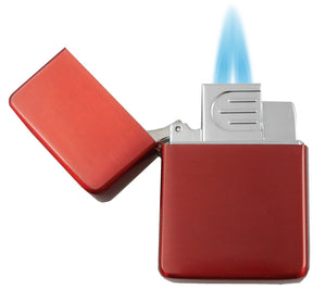 Mauna  Dual Torch Flame Lighter - Red