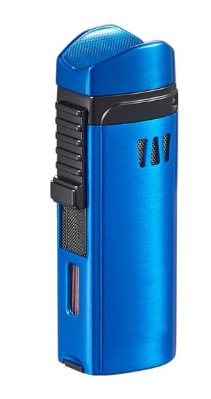 Visol Denali Triple Torch Cigar Lighter - Blue