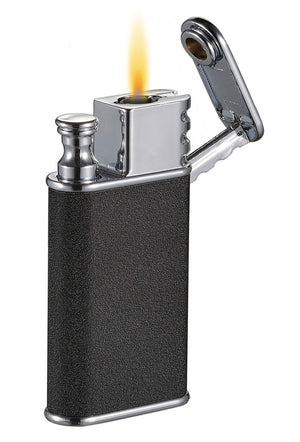 Visol Nutech Single Torch and Traditional Flame Lighter - Matte Black