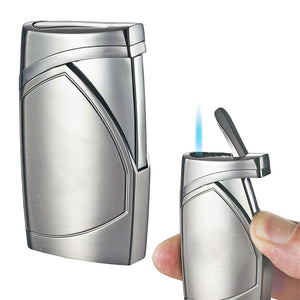 Shark Satin Silver Torch Flame